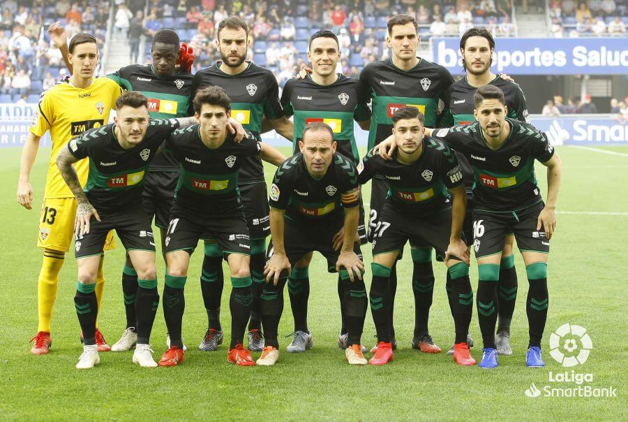 Once inicial del Elche ante el Tenerife en la temporada 19/20 - LFP